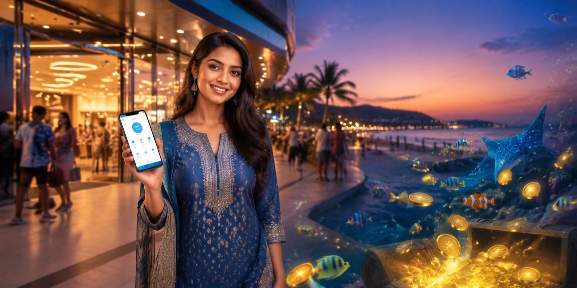 Mobile gaming with Teen Patti near beach in Goa with friends